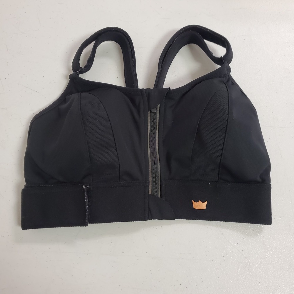 Shefit Womens Ultimate Adjustable Sports Bra Size‎ XS Black Workout Gym Running